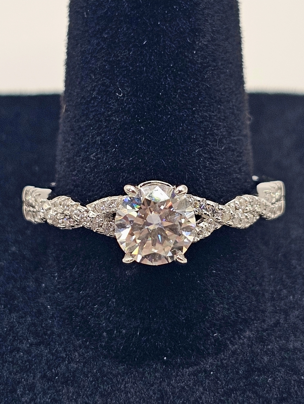 1ct. Moissanite Ring Size 9